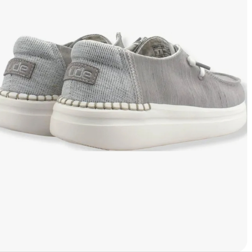 Womens HEYDUDE Wendy Rise Lunar Rock Slip-On Casual Shoe -